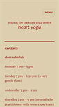 Mobile Screenshot of heartyoga.co.uk